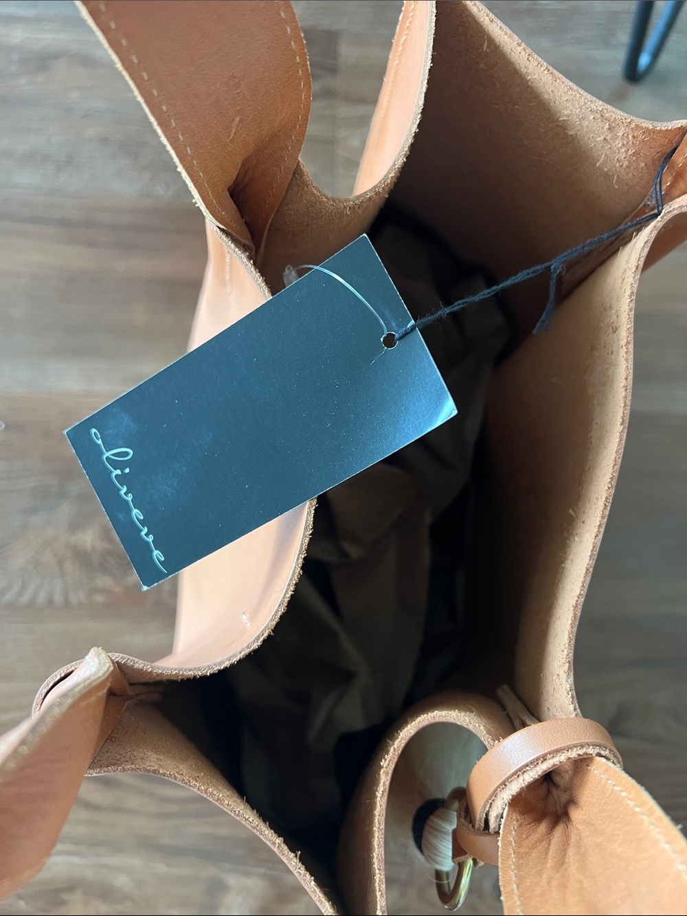 Oliveve Maggie Tote w/Dust bag - Butterscotch - Picture 4 of 11